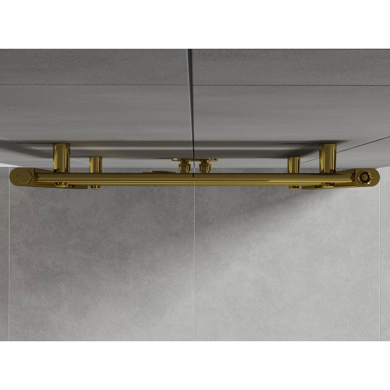 Mexen Hades radiateur de salle de bain 1500 x 600 mm, 649 W, doré - W104-1500-600-00-50