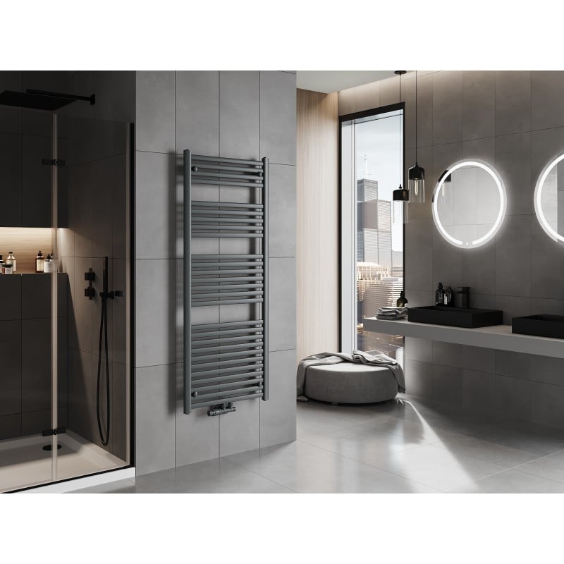 Mexen Hades radiateur de salle de bain 1500 x 600 mm, 812 W, anthracite - W104-1500-600-00-66