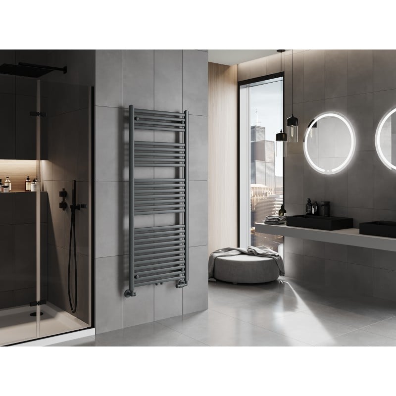 Mexen Hades radiateur de salle de bain 1500 x 600 mm, 812 W, anthracite - W104-1500-600-00-66