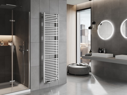 Mexen Hades radiateur de salle de bain 1800 x 500 mm, 675 W, chromé - W104-1800-500-00-01