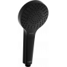 Mexen R-05 pomme de douche à main 3 fonctions, noire - 79505-70