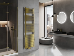 Mexen Hades radiateur de salle de bain 1800 x 500 mm, 675 W, doré - W104-1800-500-00-50