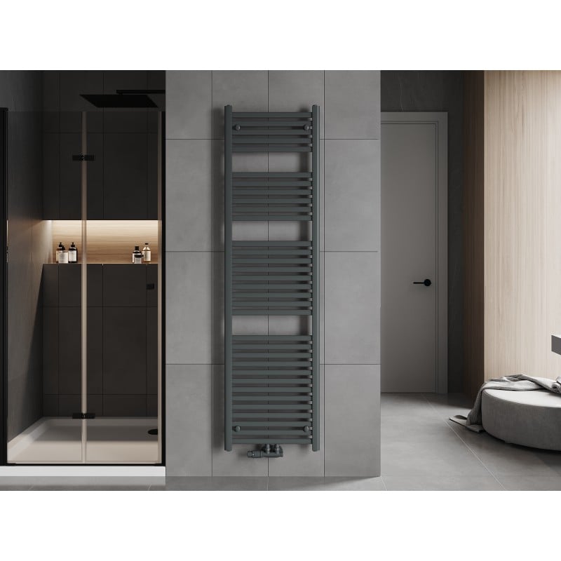 Mexen Hades radiateur de salle de bain 1800 x 500 mm, 854 W, anthracite - W104-1800-500-00-66