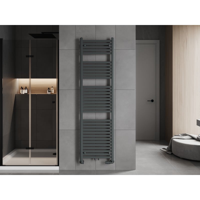 Mexen Hades radiateur de salle de bain 1800 x 500 mm, 854 W, anthracite - W104-1800-500-00-66