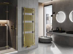 Mexen Hades radiateur de salle de bain 1800 x 600 mm, 790 W, doré - W104-1800-600-00-50