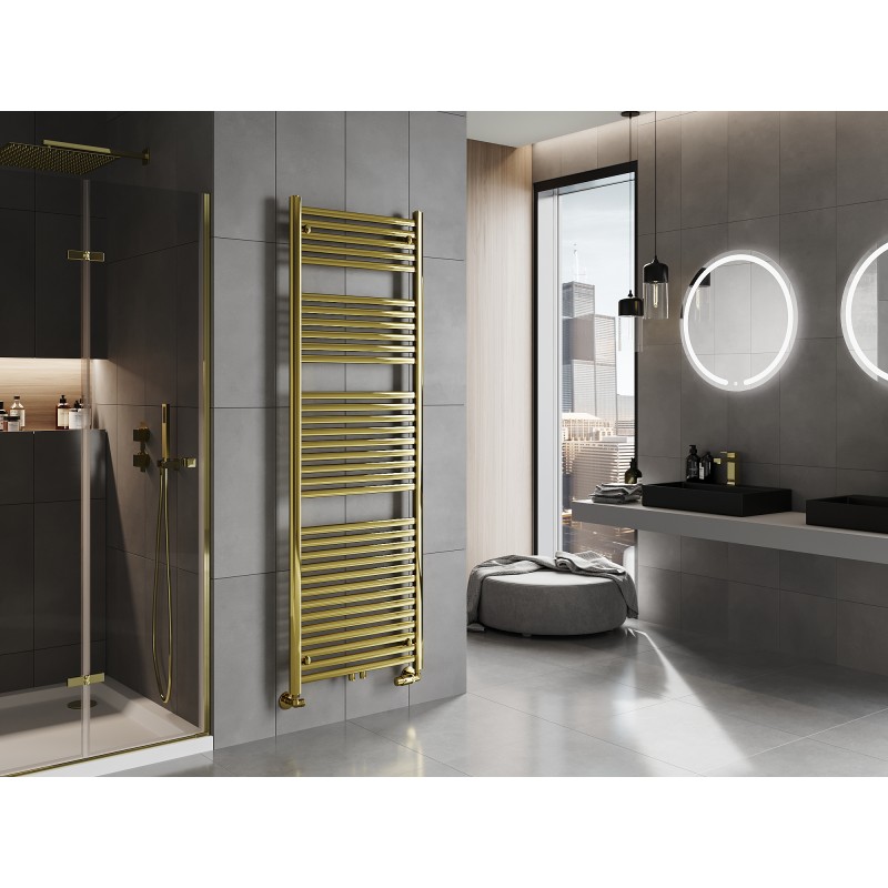 Mexen Hades radiateur de salle de bain 1800 x 600 mm, 790 W, doré - W104-1800-600-00-50