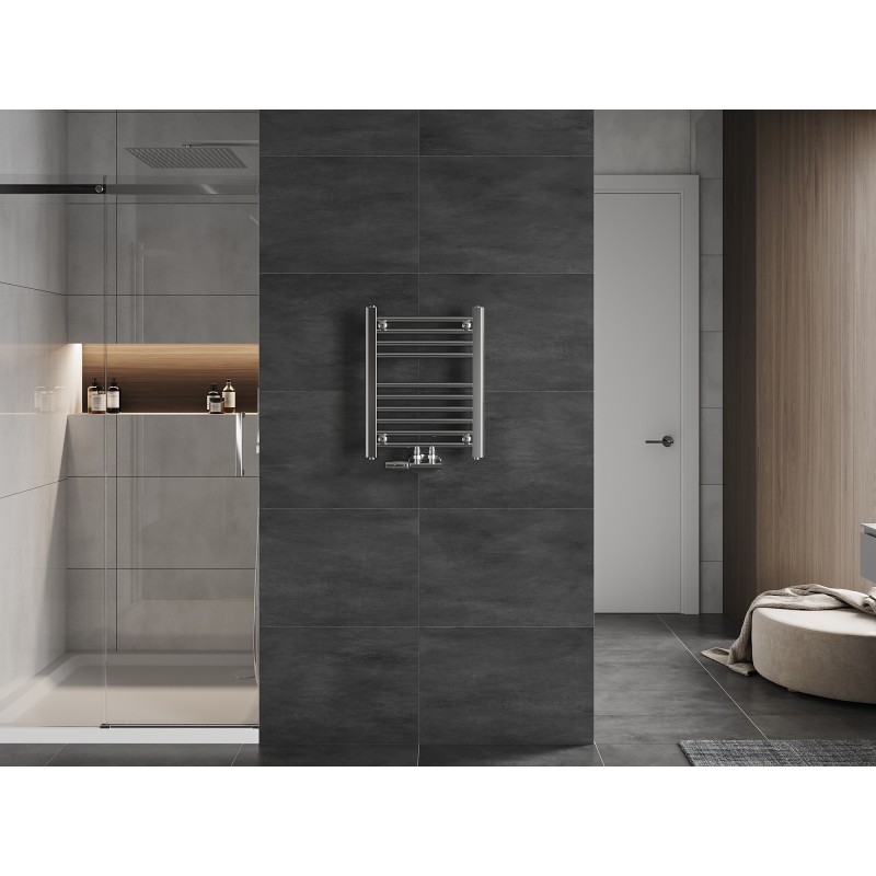 Mexen Mars radiateur de salle de bains 500 x 400 mm, 141 W, chrome - W110-0500-400-00-01
