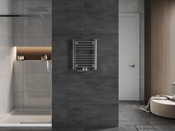 Mexen Mars radiateur de salle de bain 500 x 400 mm, 141 W, chromé - W110-0500-400-00-01