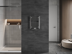 Mexen Mars radiateur de salle de bains 500 x 400 mm, 141 W, chrome - W110-0500-400-00-01
