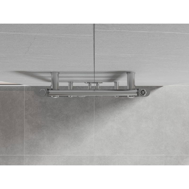Mexen Mars radiateur de salle de bains 500 x 400 mm, 141 W, chrome - W110-0500-400-00-01