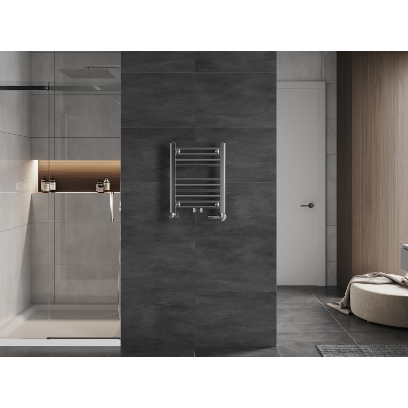 Mexen Mars radiateur de salle de bains 500 x 400 mm, 141 W, chrome - W110-0500-400-00-01