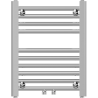 Mexen Mars radiateur de salle de bain 500 x 400 mm, 141 W, chromé - W110-0500-400-00-01