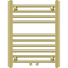 Mexen Mars radiateur de salle de bain 500 x 400 mm, 141 W, doré - W110-0500-400-00-50