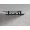 Mexen Mars radiateur de salle de bains 500 x 400 mm, 178 W, anthracite - W110-0500-400-00-66