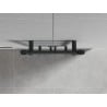 Mexen Mars radiateur de salle de bain 700 x 400 mm, 238 W, anthracite - W110-0700-400-00-66