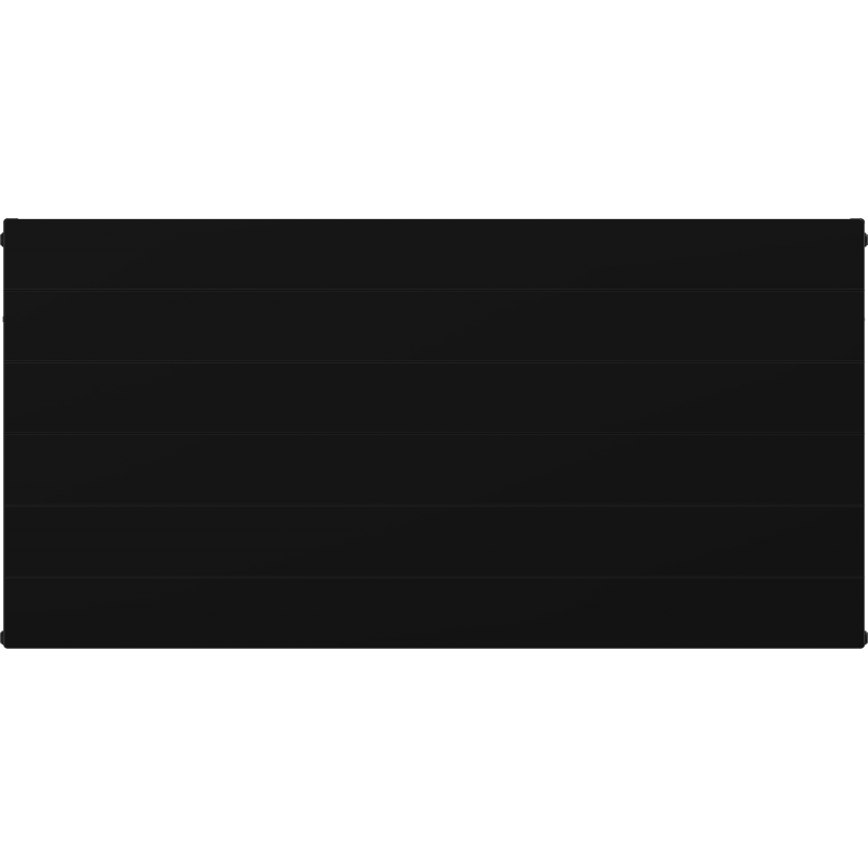 Mexen Line CL33 radiateur plat 500 x 1100 mm, raccordement latéral, 2091 W, noir - W433L-050-110-70