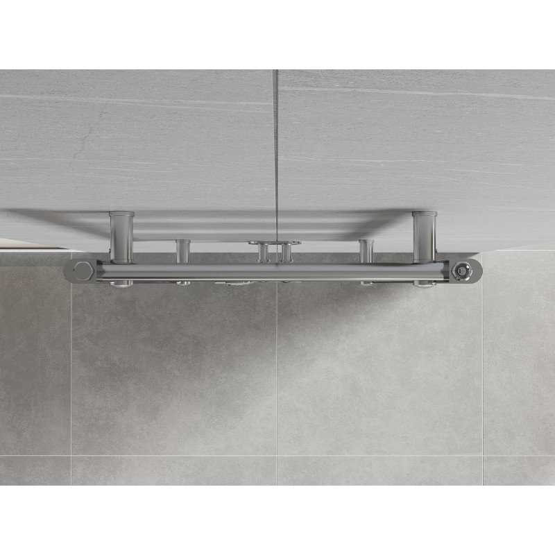 Mexen Mars radiateur de salle de bains 700 x 500 mm, 224 W, chrome - W110-0700-500-00-01