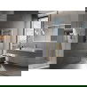 Mexen Mars radiateur de salle de bain 700 x 500 mm, 224 W, chromé - W110-0700-500-00-01