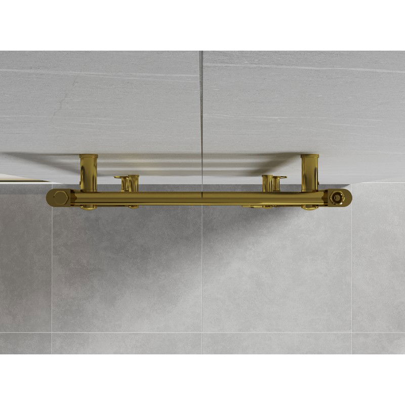 Mexen Mars radiateur de salle de bain 700 x 500 mm, 224 W, doré - W110-0700-500-00-50
