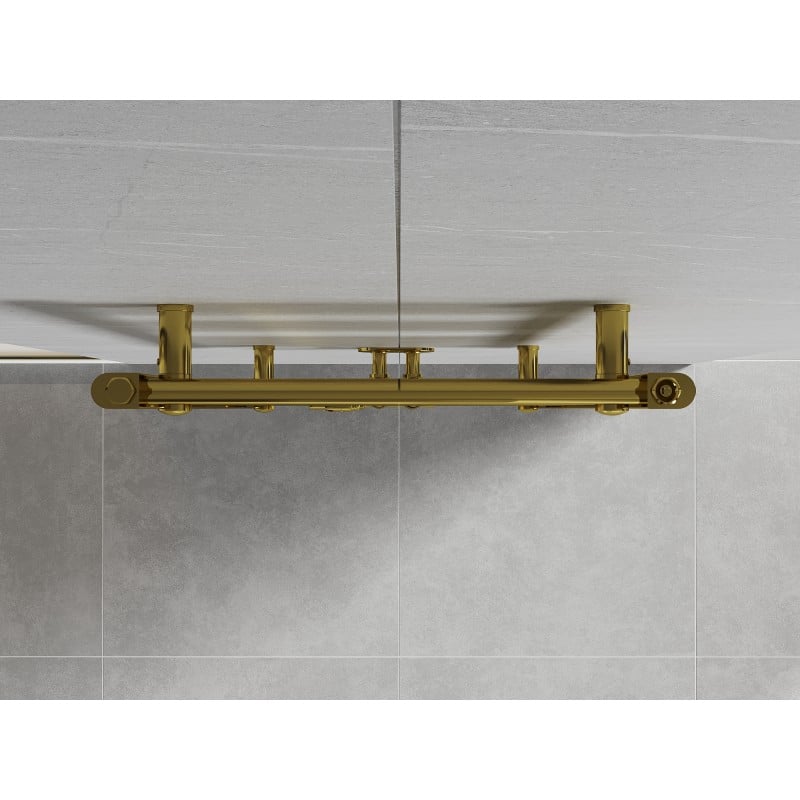 Mexen Mars radiateur de salle de bains 700 x 500 mm, 224 W, doré - W110-0700-500-00-50