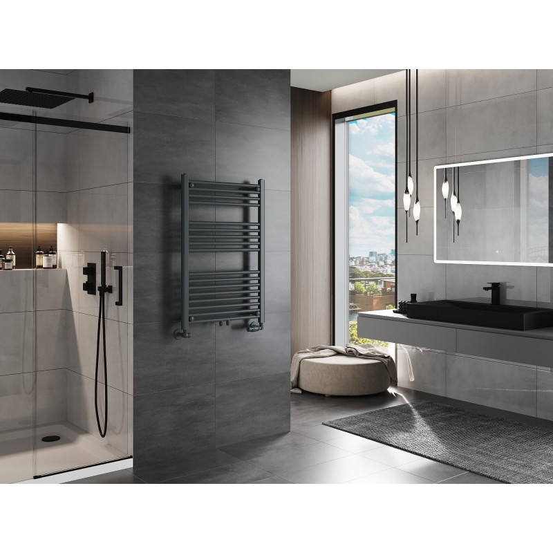 Mexen Mars radiateur de salle de bains 900 x 600 mm, 430 W, anthracite - W110-0900-600-00-66