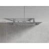 Mexen Mars radiateur de salle de bain 1200 x 400 mm, 346 W, chrome - W110-1200-400-00-01