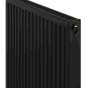 Mexen CV11 radiateur à plaque 400 x 1100 mm, connexion inférieure, 713 W, noir - W611-040-110-70