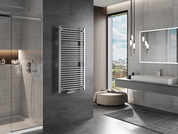 Mexen Mars radiateur salle de bain 1200 x 600 mm, 487 W, chromé - W110-1200-600-00-01