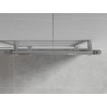 Mexen Mars radiateur de salle de bain 1200 x 600 mm, 487 W, chrome - W110-1200-600-00-01