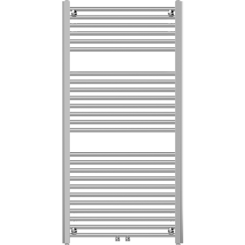 Mexen Mars radiateur de salle de bain 1200 x 600 mm, 487 W, chrome - W110-1200-600-00-01