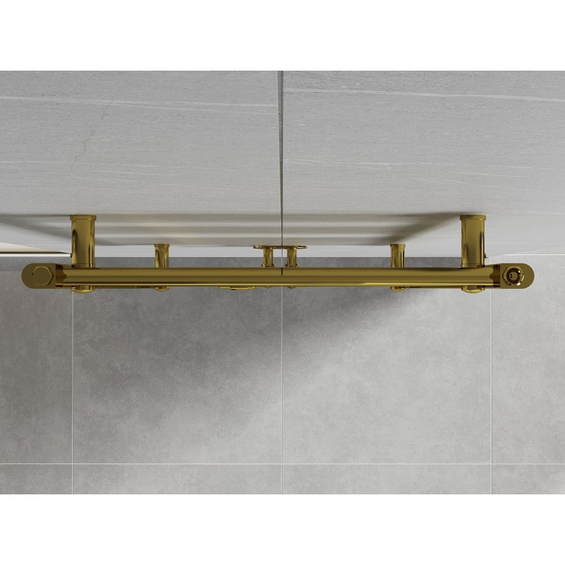 Mexen Mars radiateur de salle de bain 1200 x 600 mm, 487 W, doré - W110-1200-600-00-50
