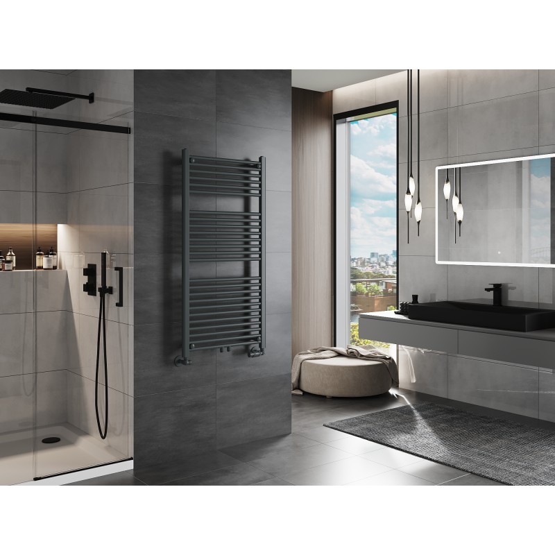 Mexen Mars radiateur de salle de bain 1200 x 600 mm, 617 W, anthracite - W110-1200-600-00-66