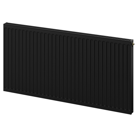 Radiateur plat Mexen CV11 600 x 1300 mm, connexion inférieure, 1213 W, noir - W611-060-130-70