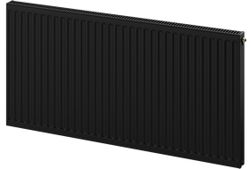 Radiateur Mexen CV11 en acier 900 x 2200 mm, connexion inférieure, 2801 W, noir - W611-090-220-70