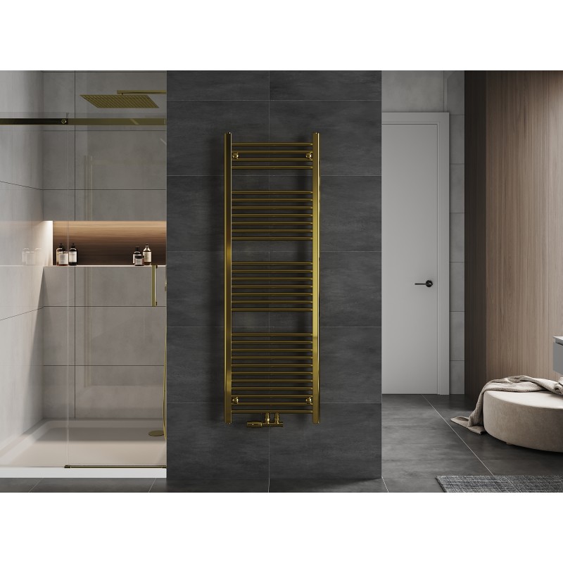 Mexen Mars radiateur de salle de bain 1500 x 500 mm, 494 W, doré - W110-1500-500-00-50
