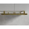 Mexen Mars radiateur de salle de bains 1500 x 600 mm, 576 W, doré - W110-1500-600-00-50