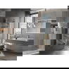 Mexen Mars radiateur salle de bain 1500 x 600 mm, 576 W, chrome - W110-1500-600-00-01