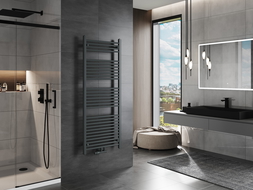 Mexen Mars radiateur de salle de bain 1500 x 600 mm, 729 W, anthracite - W110-1500-600-00-66