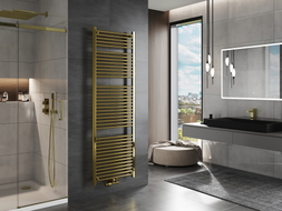 Mexen Mars radiateur de salle de bains 1800 x 600 mm, 752 W, doré - W110-1800-600-00-50