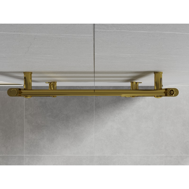 Mexen Mars radiateur de salle de bains 1800 x 600 mm, 752 W, doré - W110-1800-600-00-50