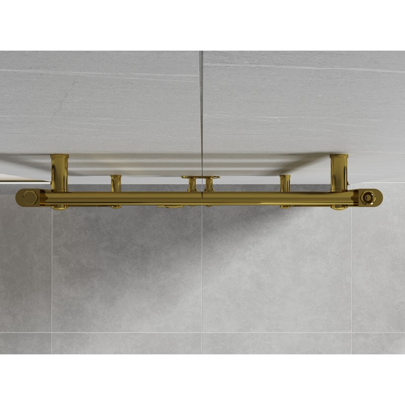 Mexen Mars radiateur de salle de bains 1800 x 600 mm, 752 W, doré - W110-1800-600-00-50