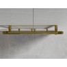 Mexen Mars radiateur de salle de bains 1800 x 600 mm, 752 W, doré - W110-1800-600-00-50