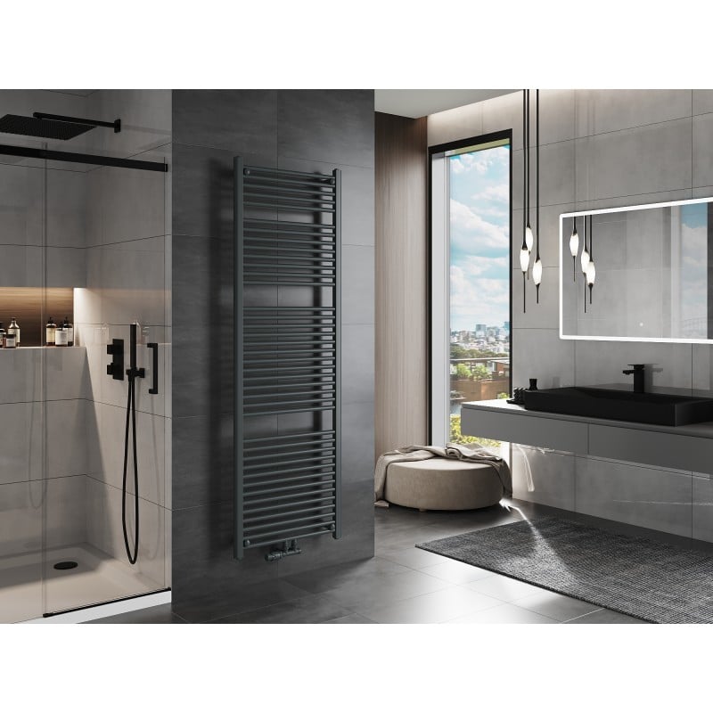 Mexen Mars radiateur de salle de bain 1800 x 600 mm, 953 W, anthracite - W110-1800-600-00-66