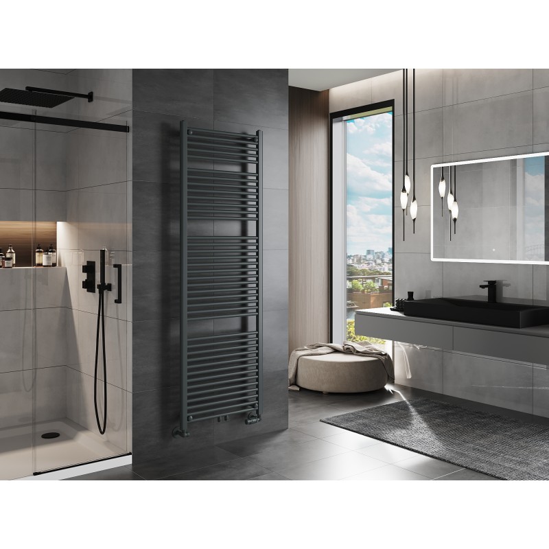 Mexen Mars radiateur de salle de bain 1800 x 600 mm, 953 W, anthracite - W110-1800-600-00-66