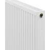 Radiateur à panneaux Mexen CC21 300 x 600 mm, raccordement inférieur central, 442 W, blanc - W6C21-030-060-00