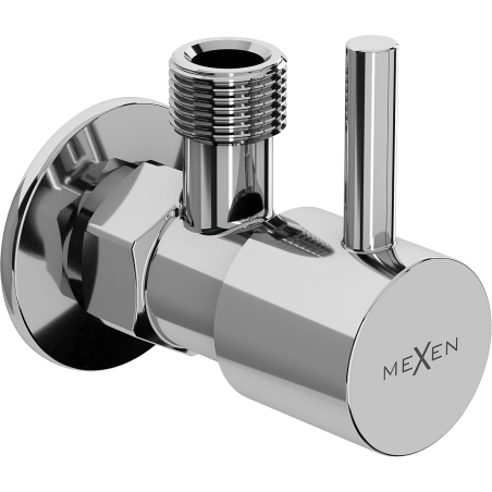 Mexen R1 vanne d'angle pour robinet 1/2"x3/8", chrome - 79970-00
