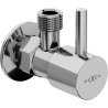 Mexen R1 vanne d'angle pour robinet 1/2"x3/8", chrome - 79970-00