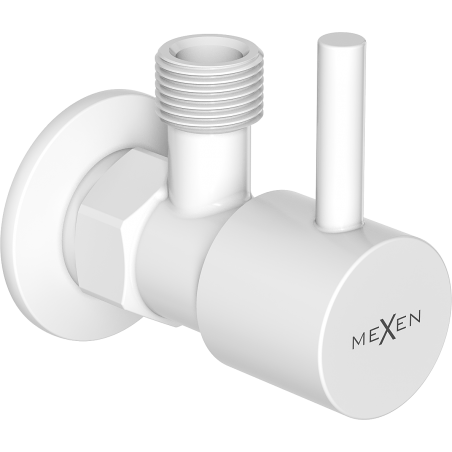Mexen R1 vanne d'angle pour robinet 1/2"x3/8", blanc - 79970-20