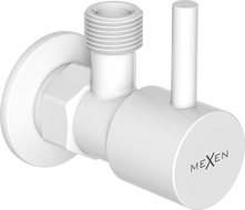 Mexen R1 vanne d'angle pour robinet 1/2"x3/8", blanc - 79970-20