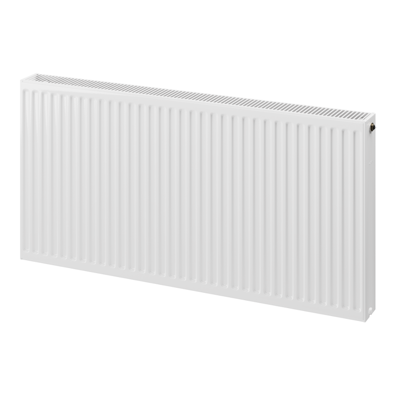 Radiateur Mexen CC22 de 400 x 900 mm, connection inférieure centrale, 1067 W, blanc - W6C22-040-090-00